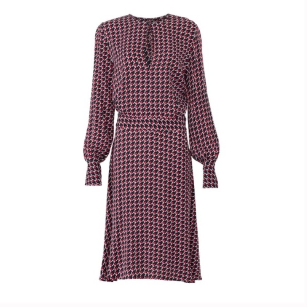 Equipment  Houndstooth Magnolia Dress Size 4